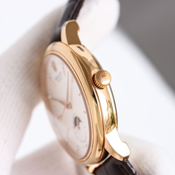 Rolex Cellini Moonphase 39 Everose Gold Dial ref.50535