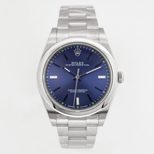 Rolex Oyster Perpetual Blue Dial ref.114300