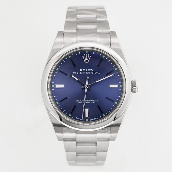 Rolex Oyster Perpetual Blue Dial ref.114300