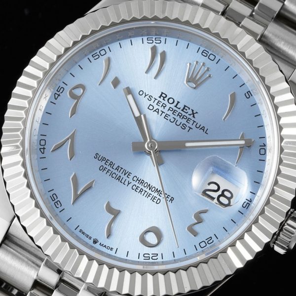 Rolex Datejust 41 Azure Dial Arabic ref. 116300