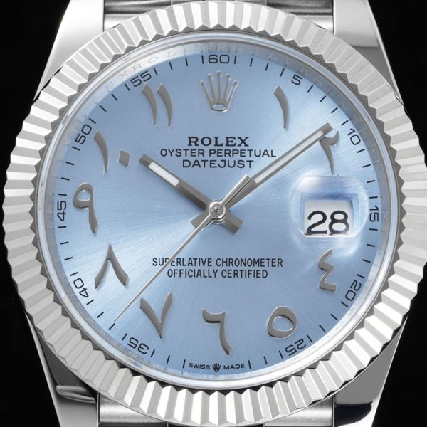 Rolex Datejust 41 Azure Dial Arabic ref. 116300