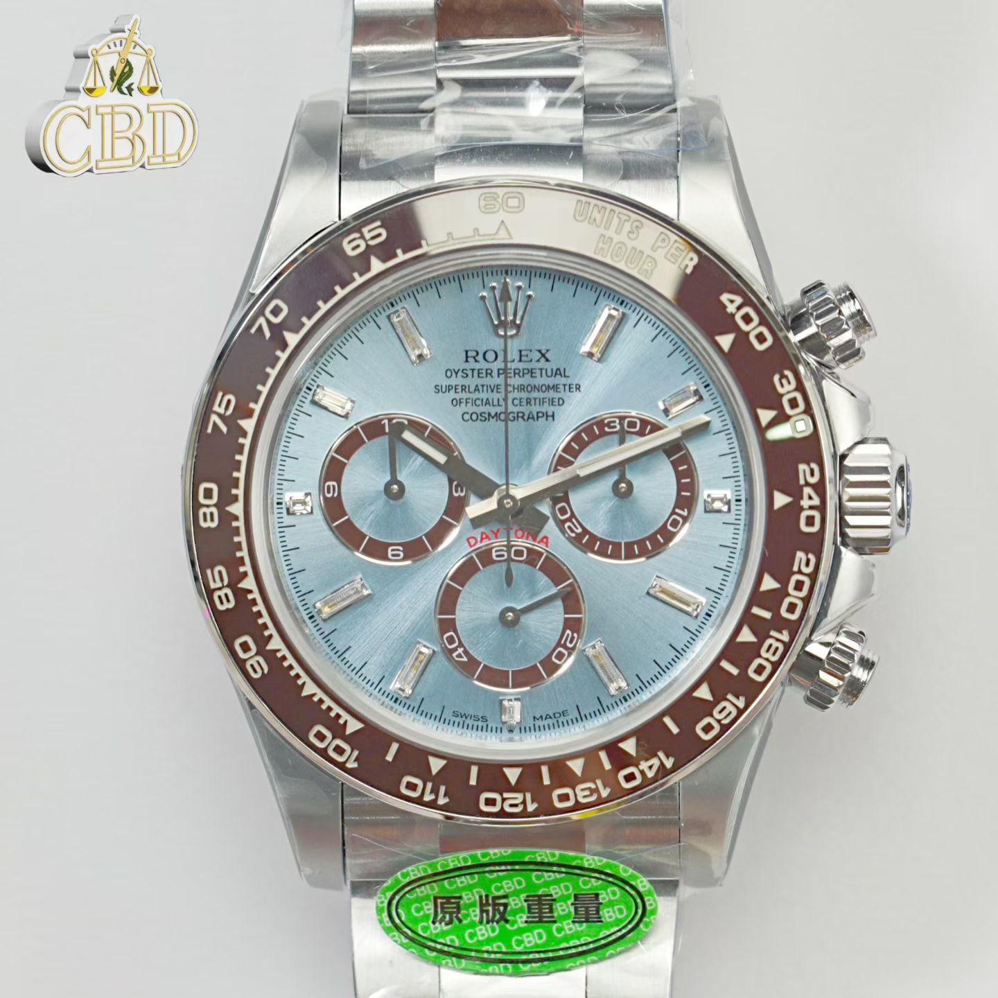 Rolex Cosmograph Daytona Platinum ref. 126506 2025 Transparent Caseback