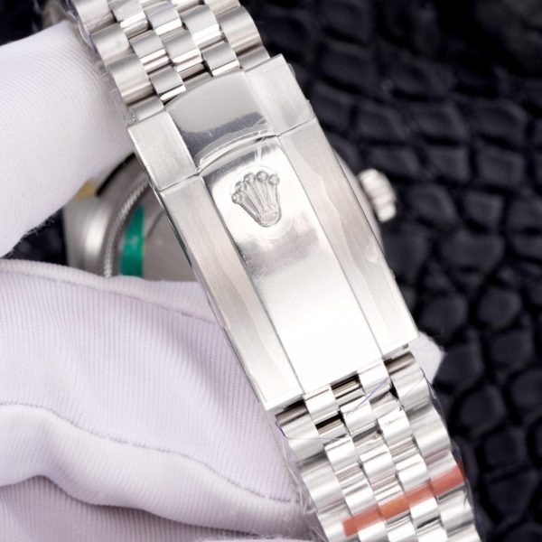 ROLEX DATEJUST 36MM STEEL CUSTOM BLUE TIFFANY REF. 16234
