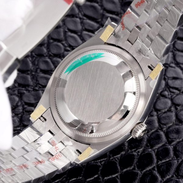 ROLEX DATEJUST 36MM STEEL CUSTOM BLUE TIFFANY REF. 16234