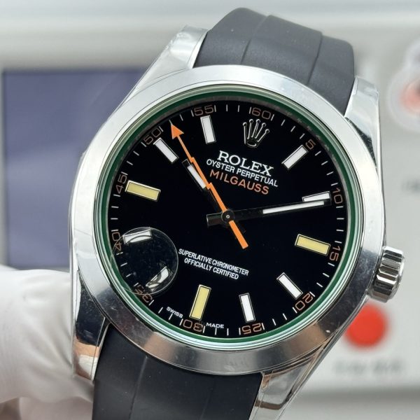 Rolex Milgauss Rubber Strap 40 Ref. 116400GV