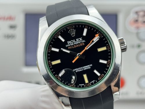 Rolex Milgauss Rubber Strap 40 Ref. 116400GV