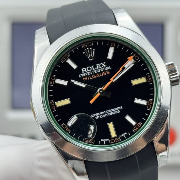 Rolex Milgauss Rubber Strap 40 Ref. 116400GV