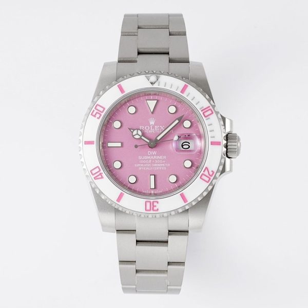 Rolex Submariner DIW Fuchsia Pink Dial