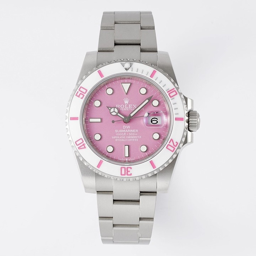 Rolex Submariner DIW Fuchsia Pink Dial