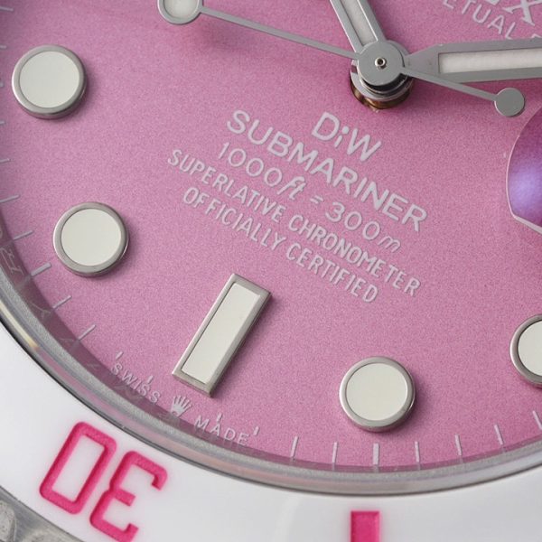Rolex Submariner DIW Fuchsia Pink Dial