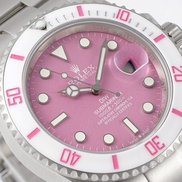 Rolex Submariner DIW Fuchsia Pink Dial