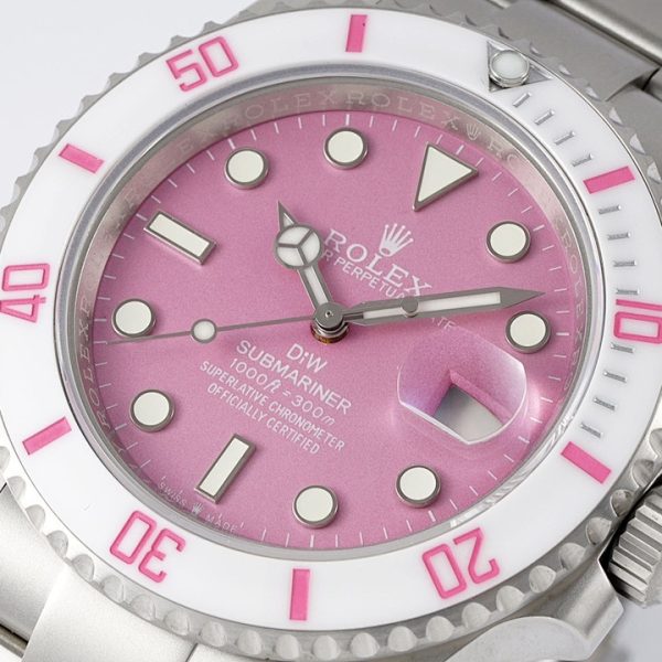 Rolex Submariner DIW Fuchsia Pink Dial