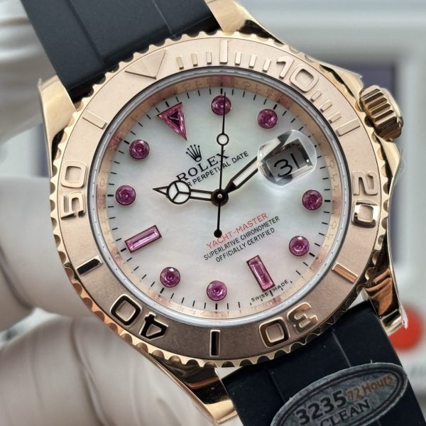 Rolex Yacht-Master 40 Rubin Dial Rose Gold Ref. 16628