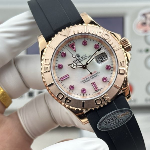 Rolex Yacht-Master 40 Rubin Dial Rose Gold Ref. 16628