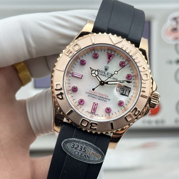 Rolex Yacht-Master 40 Rubin Dial Rose Gold Ref. 16628