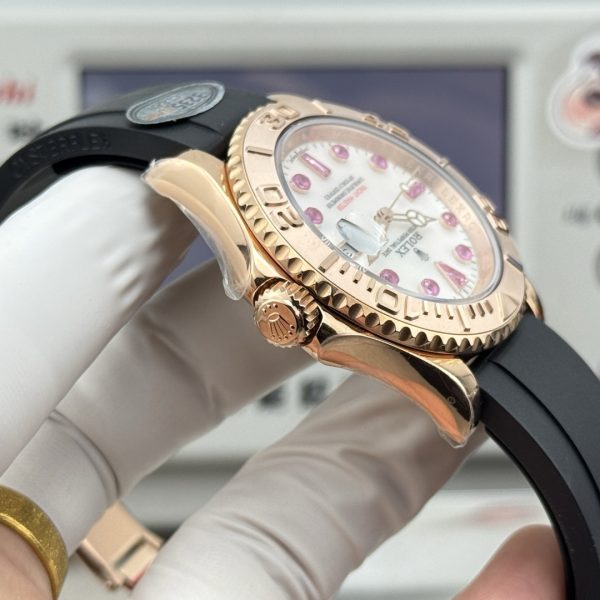 Rolex Yacht-Master 40 Rubin Dial Rose Gold Ref. 16628