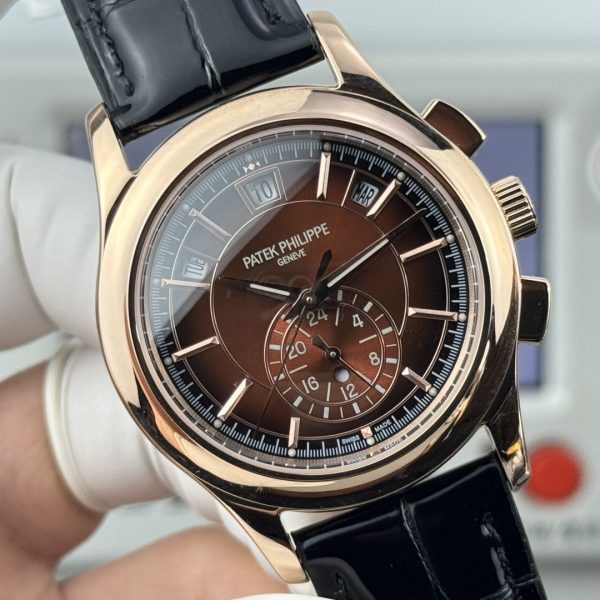 Patek Philippe Annual Calendar Chronograph Brown Dial ref. 5905R