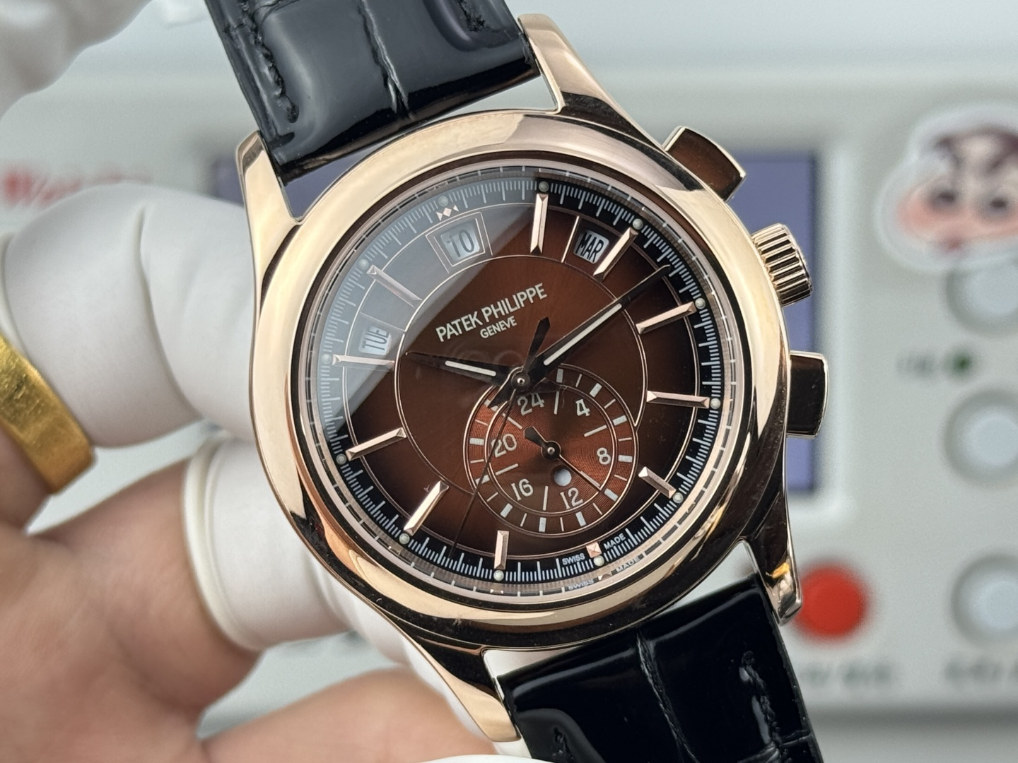 Patek Philippe Annual Calendar Chronograph Brown Dial ref. 5905R