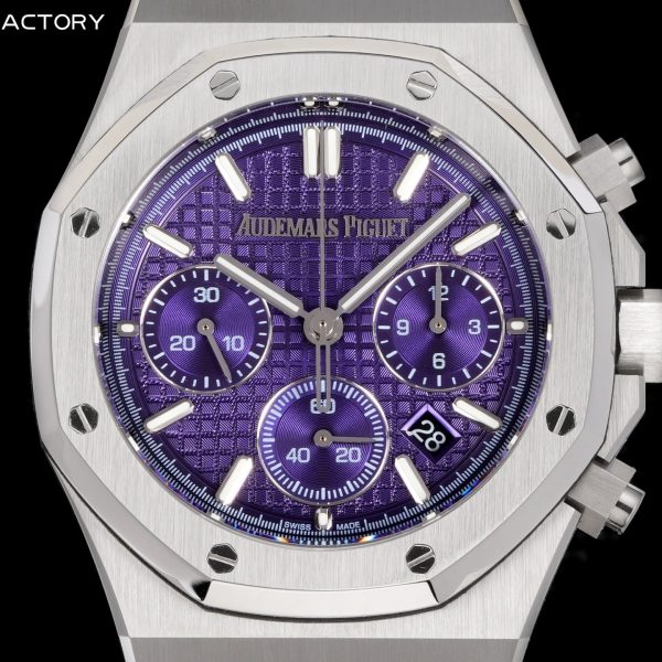 Audemars Piguet Royal Oak Selfwinding Chronograph Purple Dial Ref. 26240BC.OO.1320BC.01