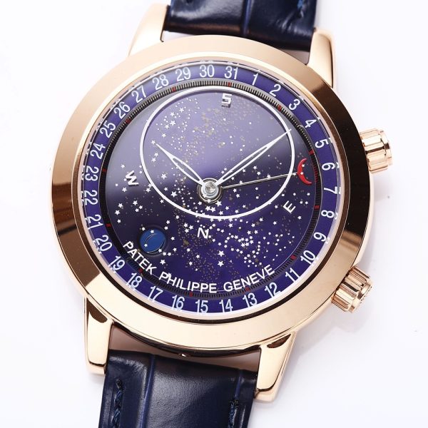 Patek Philippe Grand Complications Sky Moon Celestial Blue Dial Edition