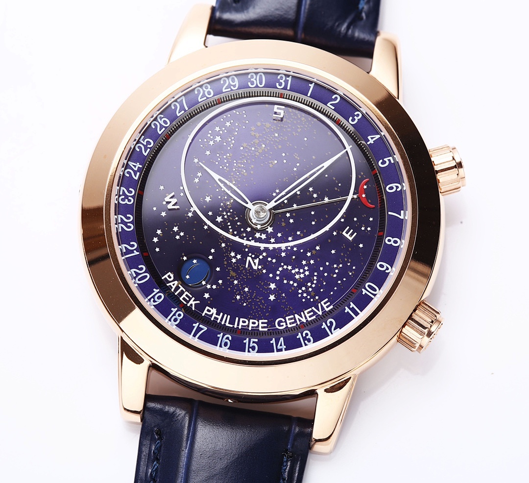 Patek Philippe Grand Complications Sky Moon Celestial Blue Dial Edition