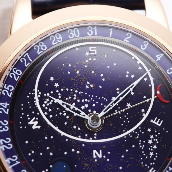 Patek Philippe Grand Complications Sky Moon Celestial Blue Dial Edition