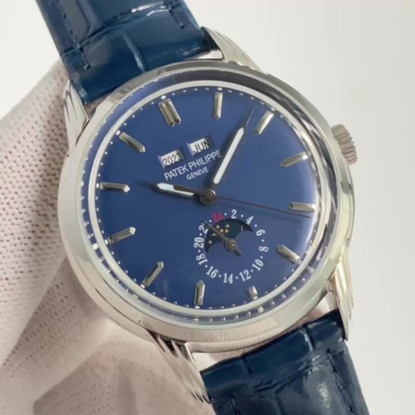 Patek Philippe Perpetual Calendar Chronograph RK1 Blue Dial Edition