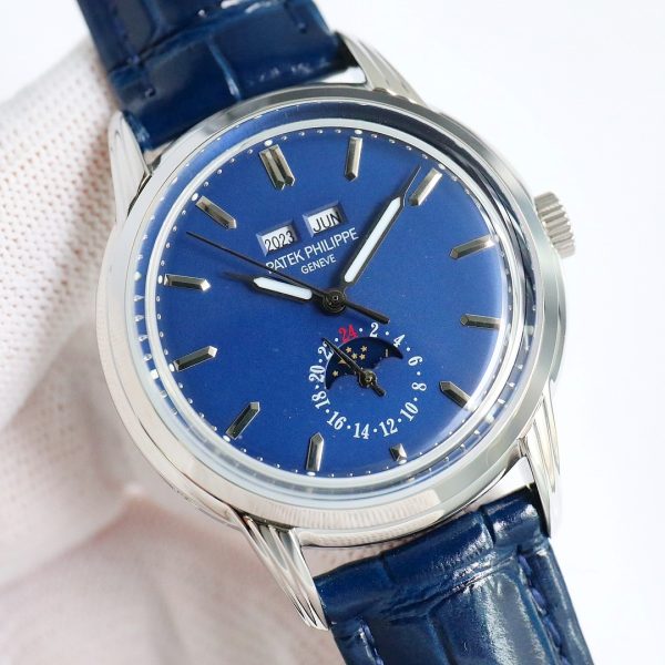 Patek Philippe Perpetual Calendar Chronograph RK1 Blue Dial Edition