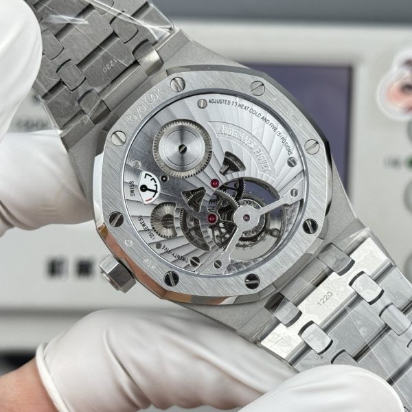 Audemars Piguet Royal Oak Selfwinding Flying Tourbillon Blue Dial Ref. 26730ST.OO.1320ST.01