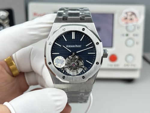Audemars Piguet Royal Oak Selfwinding Flying Tourbillon Blue Dial Ref. 26730ST.OO.1320ST.01