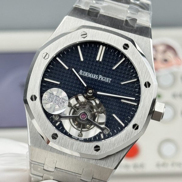 Audemars Piguet Royal Oak Selfwinding Flying Tourbillon Blue Dial Ref. 26730ST.OO.1320ST.01