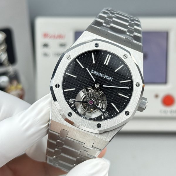 Audemars Piguet Royal Oak Selfwinding Flying Tourbillon Black Dial Ref. 26730ST.OO.1320ST.02