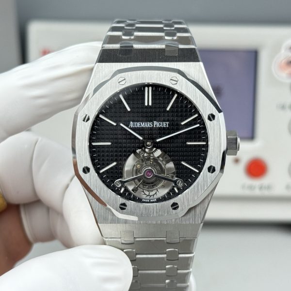 Audemars Piguet Royal Oak Selfwinding Flying Tourbillon Black Dial Ref. 26730ST.OO.1320ST.02
