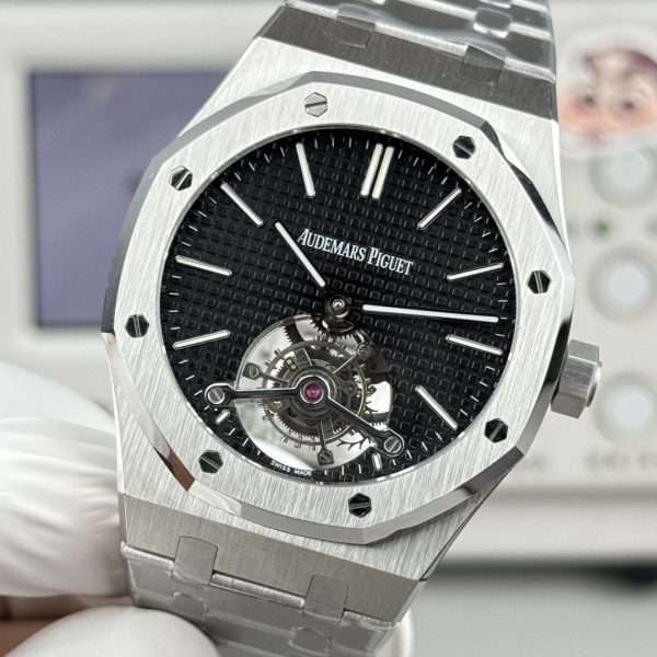 Audemars Piguet Royal Oak Selfwinding Flying Tourbillon Black Dial Ref. 26730ST.OO.1320ST.02