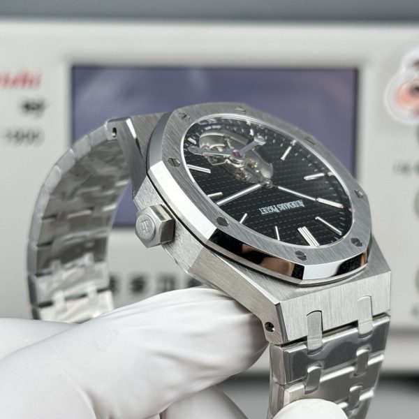Audemars Piguet Royal Oak Selfwinding Flying Tourbillon Black Dial Ref. 26730ST.OO.1320ST.02