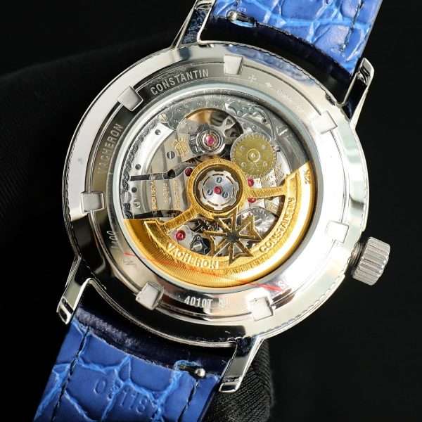 Vacheron Constantin Traditionnelle Complete Calendar Silver Dial Platinum Ref. 4010T/000P-B345