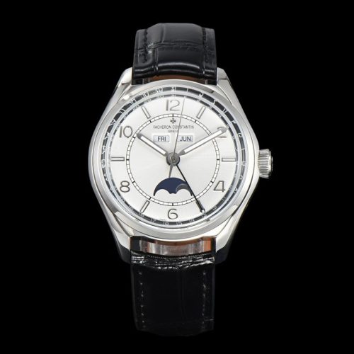 Vacheron Constantin Fiftysix Complete Calendar Silver Dial Ref. 4000E/000A-B439