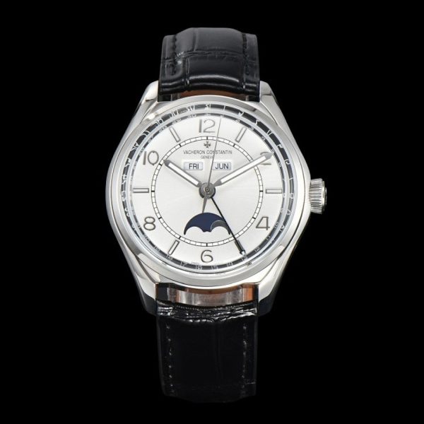Vacheron Constantin Fiftysix Complete Calendar Silver Dial Ref. 4000E/000A-B439