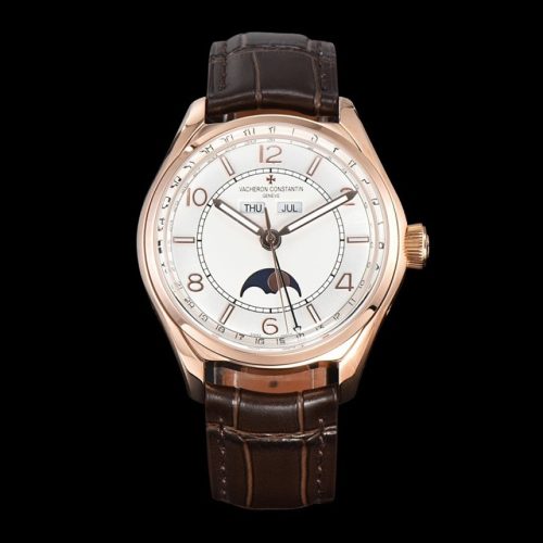 Vacheron Constantin Fiftysix Complete Calendar Silver Dial Rose Gold Ref. 4000E/000R-B438