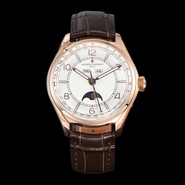 Vacheron Constantin Fiftysix Complete Calendar Silver Dial Rose Gold Ref. 4000E/000R-B438