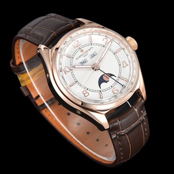 Vacheron Constantin Fiftysix Complete Calendar Silver Dial Rose Gold Ref. 4000E/000R-B438