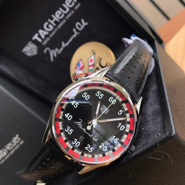 TAG Heuer Carrera Muhammad Ali Limited Edition Black Dial ref. WAR2A11.FC6337