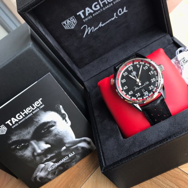 TAG Heuer Carrera Muhammad Ali Limited Edition Black Dial ref. WAR2A11.FC6337