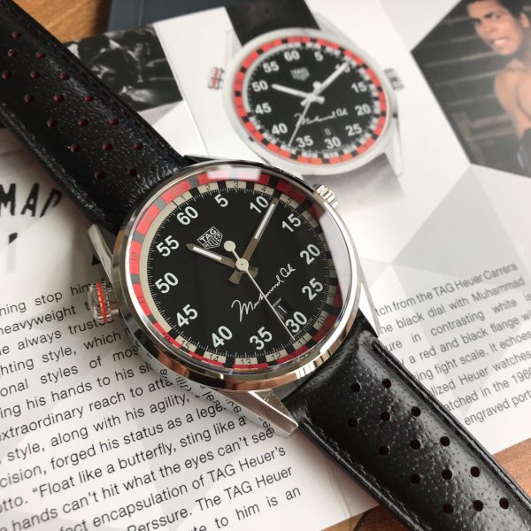 TAG Heuer Carrera Muhammad Ali Limited Edition Black Dial ref. WAR2A11.FC6337