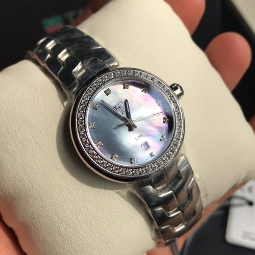 TAG Heuer Link Lady Cameron Diaz Black Mother of Pearl Diamond Edition ref. WAT1419.BA0954