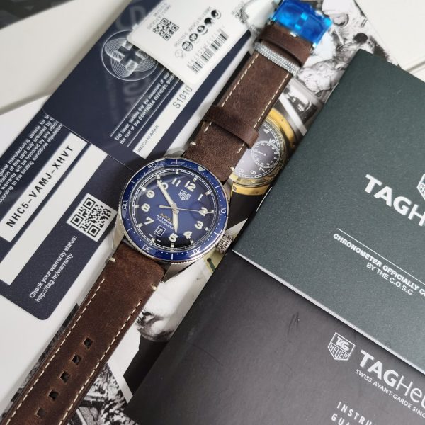 TAG Heuer Autavia Automatic Blue Dial Edition ref. WBE5116.FC8266