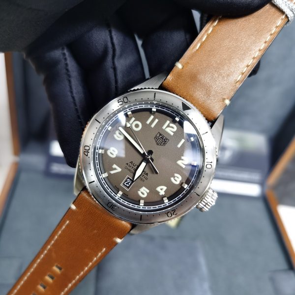 TAG Heuer Autavia Automatic Brown Dial Edition ref. WBE5111.FC8267