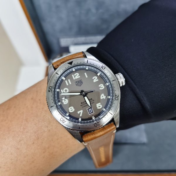 TAG Heuer Autavia Automatic Brown Dial Edition ref. WBE5111.FC8267