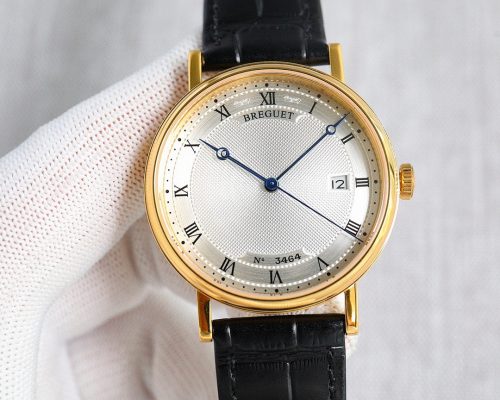 Breguet Classique 5177 Silver Guilloché Dial Yellow Gold ref. 5177BA/12/9V6