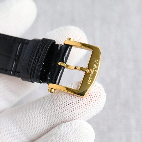 Breguet Classique 5177 Silver Guilloché Dial Yellow Gold ref. 5177BA/12/9V6